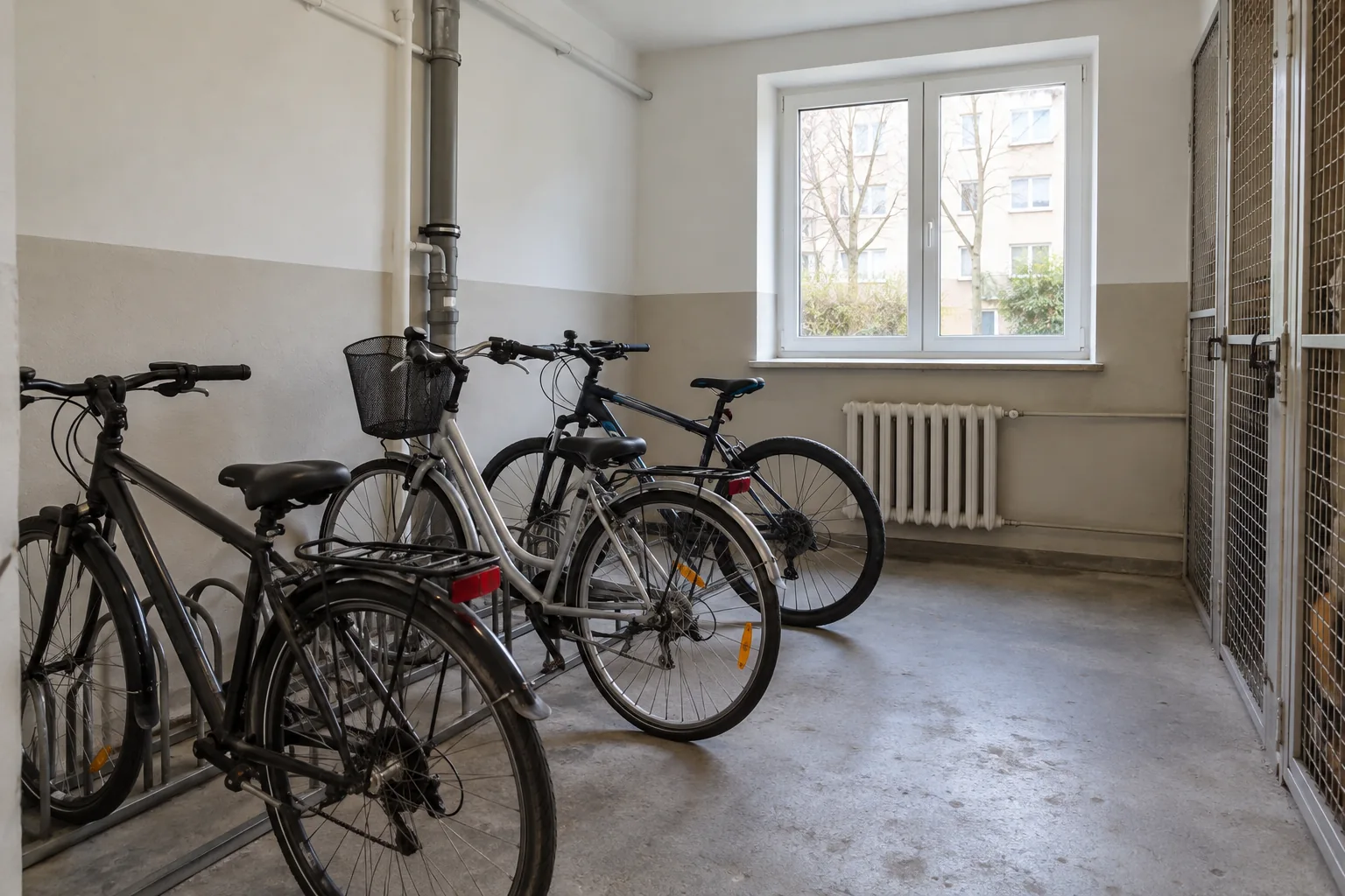 Współczesna rowerownia jako przykład funkcji pomieszczenia