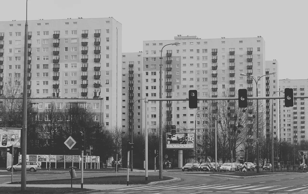 Bloki mieszkalne na poznańskich Winogradach